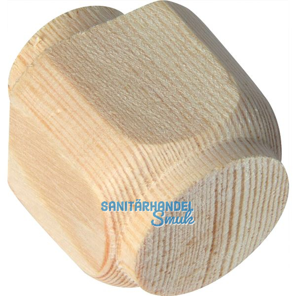 Holzziernagel Breite 30, H�he 30, Zapfen � 20, Zapfenl�nge 8 mm, Fichte roh