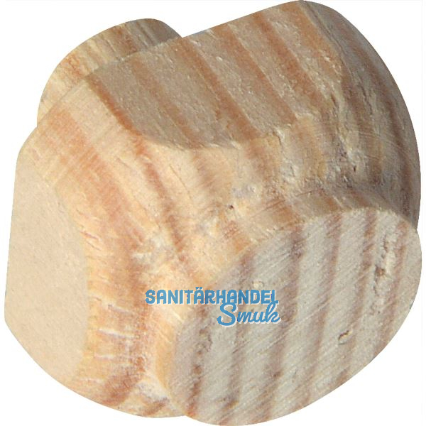 Holzziernagel Breite 20, H�he 20, Zapfen � 10, Zapfenl�nge 8 mm, Kiefer roh