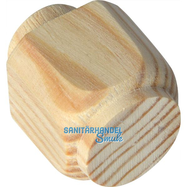 Holzziernagel Breite 30, H�he 30, Zapfen � 20, Zapfenl�nge 8 mm, Kiefer roh