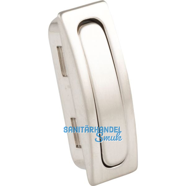 Klappgriff Juno Breite 17 mm, H�he 50 mm, Zinkdruckguss Edelstahl Effekt