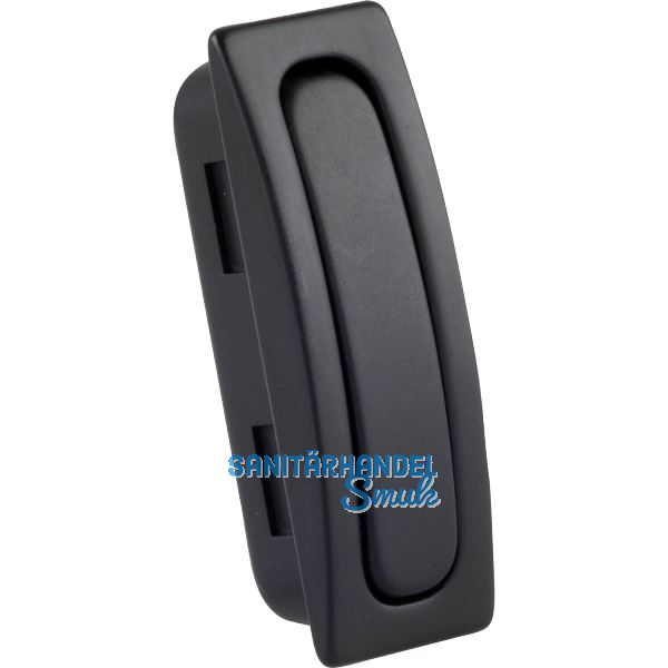 Klappgriff Juno Breite 17 mm, H�he 50 mm, Zinkdruckguss schwarz matt