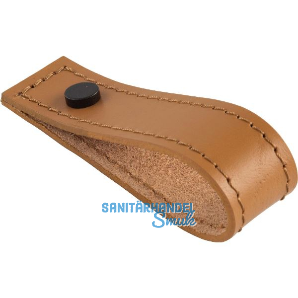 Knopf Marse Breite 25 mm, H�he 100 mm, Leder hellbraun