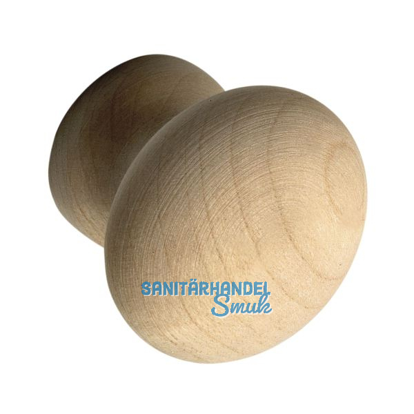 Knopf Hemera � 25 mm, Tiefe 26 mm, Ahorn roh