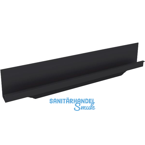 Griffleiste Grande L�nge 245 mm, Aluminium schwarz eloxiert