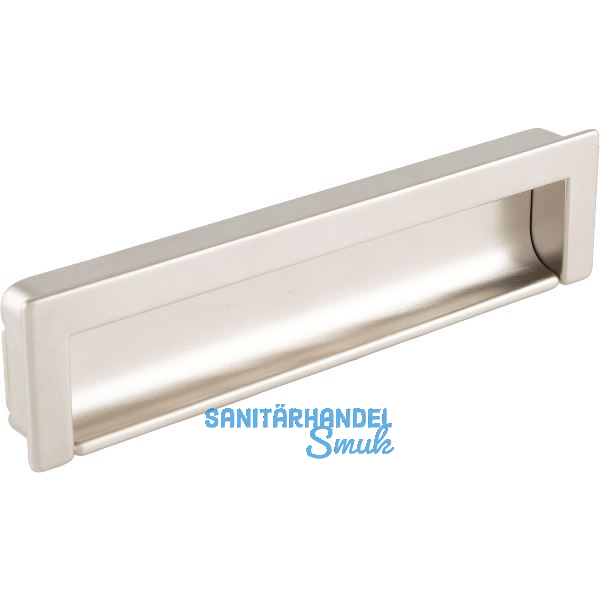 Muschelgriff Nera Breite 174 mm, H�he 42 mm, Zinkdruckguss Edelstahl Effekt