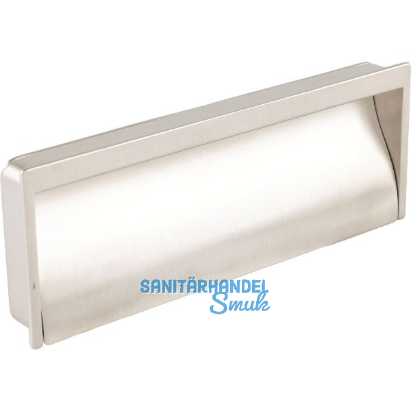 Muschelgriff Miach Breite 162 mm, H�he 60 mm, ZN Edelstahl Effekt