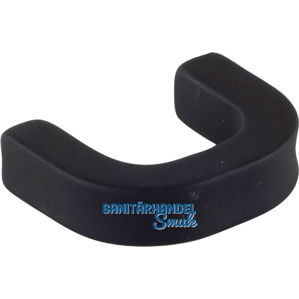 Knopf Makar Breite 41 mm, Tiefe 31,5 mm, Zinkdruckguss schwarz matt