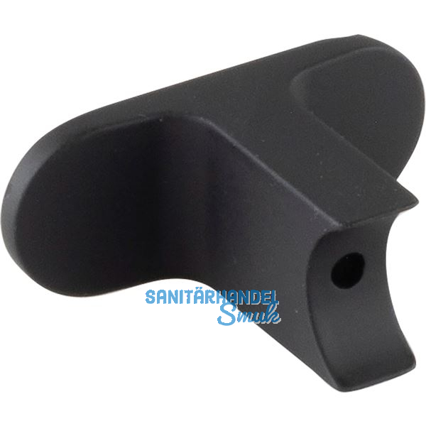 Mittelsockel Nelo zu Griffstange, Zinkdruckguss schwarz matt