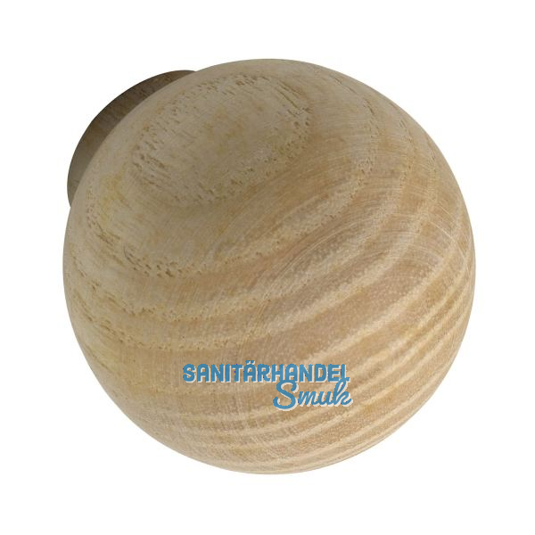 Knopf Olwen � 30 mm, Tiefe 34 mm, Esche roh