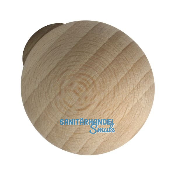 Knopf Olwen � 35 mm, Tiefe 38 mm, Buche roh