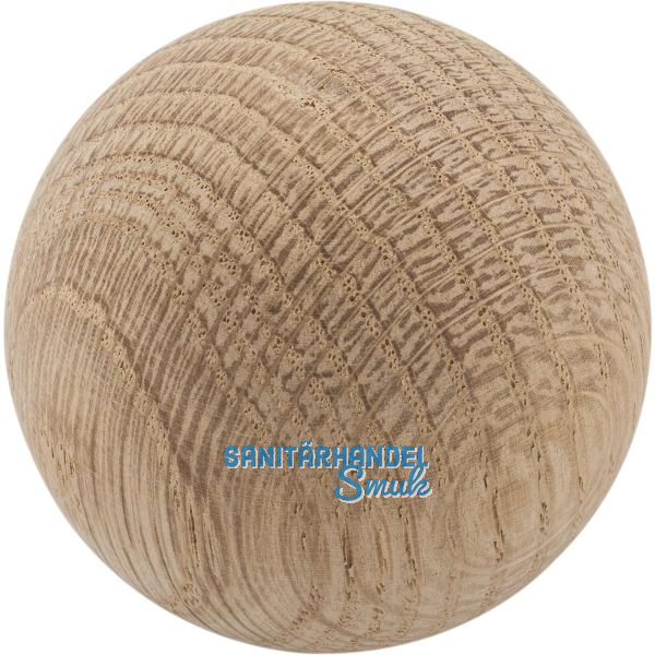 Holz-Kugel � 50 mm, Eiche roh