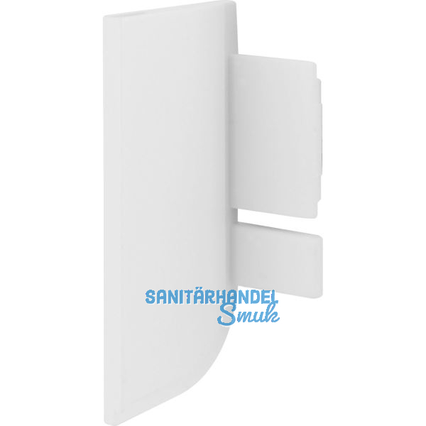 Endkappe Aktor L-Profikl links, Kunststoff wei�