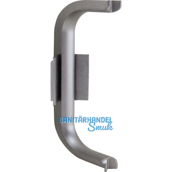 Innenecke Aktor C-Profil, Kunststoff silberfarbig