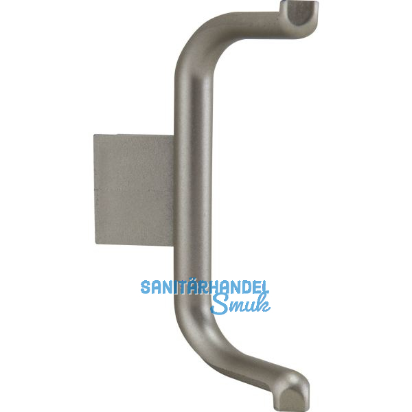 Au�enecke Aktor C-Profil, Kunststoff edelstahlfarbig