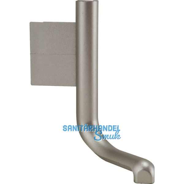 Au�enecke Aktor L-Profil, Kunststoff edelstahlfarbig