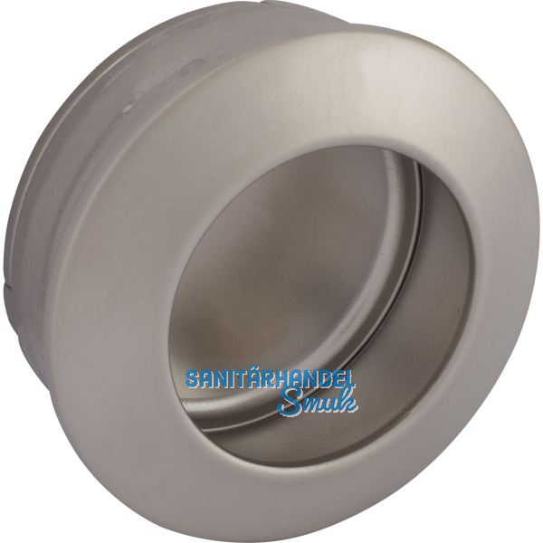 Muschelgriff Zaran � 60 mm, Einlass � 56 mm, ZN vernickelt matt