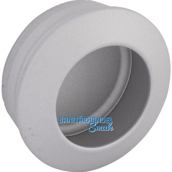 Muschelgriff Zaran � 40 mm, Einlass � 36 mm, ZN alufarbig