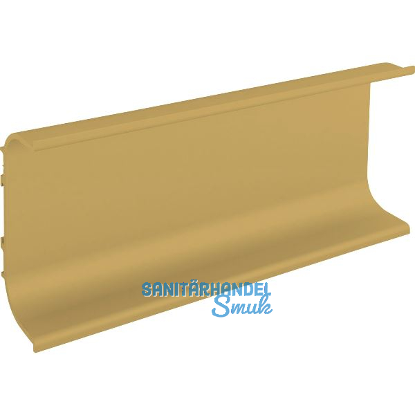 Griffmulde Aktor C-Profil horizontal, L�nge 2500 mm, Aluminium gold matt