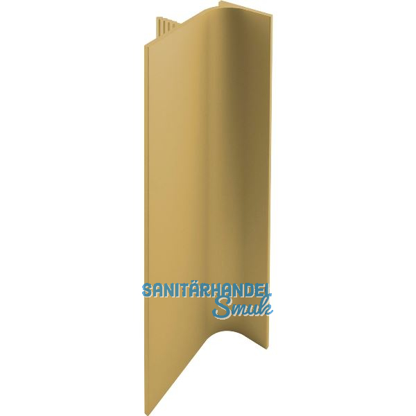 Griffmulde Aktor L-Profil vertikal, L�nge 5000 mm, Aluminium gold matt