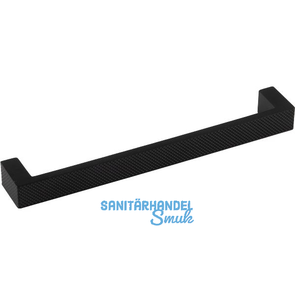 Griff Doros LA 160 mm, Breite 170 mm, Zinkdruckguss schwarz matt