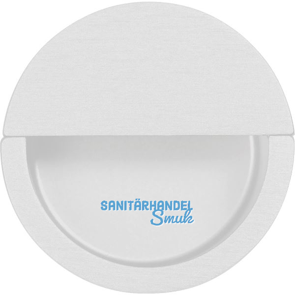 Muschelgriff Dotos � 50 mm, Einlass � 46 mm, Zinkdruckguss wei� matt