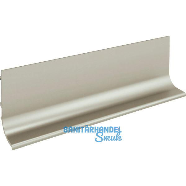 Griffmulde Aktor L-Profil horizontal, L�nge 2500 mm, Aluminium Edelstahl Effekt