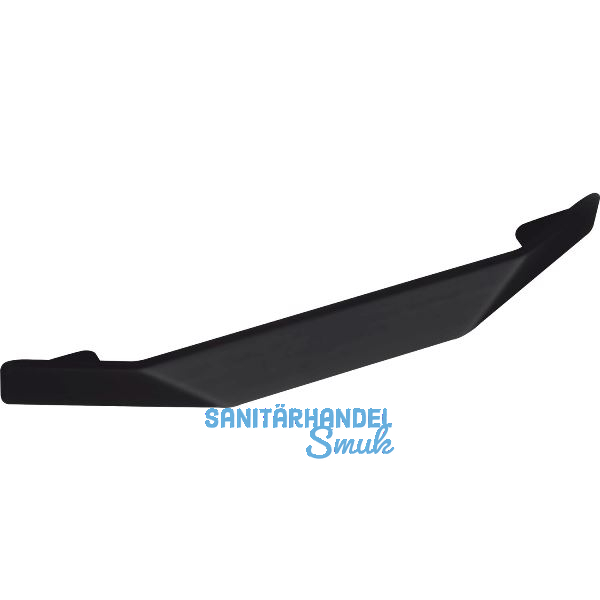 Griff Finn LA 160 mm, Breite 215 mm, ZN schwarz matt