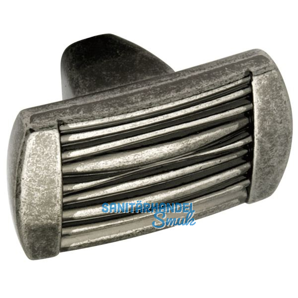 Knopf Argentum Breite 37 mm, H�he 22 mm, ZN altsilber