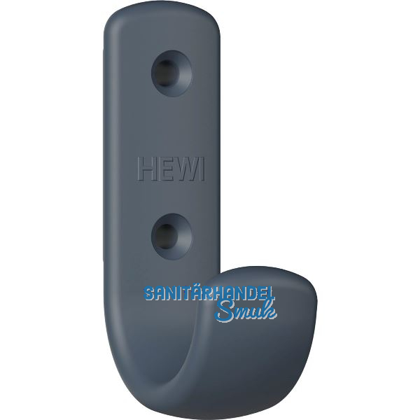 Mantelhaken HEWI 477.90B060 H�he 72 mm, Polyamid anthrazit matt