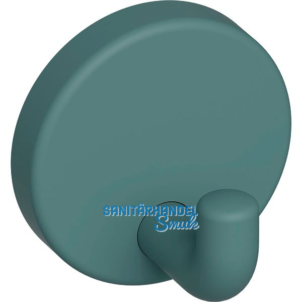 Mantelhaken HEWI 801.90B010 H�he 40 mm, Polyamid aquablau matt