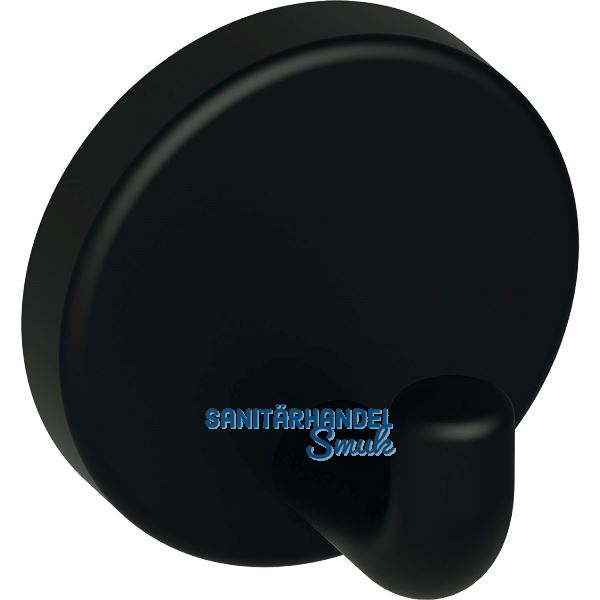 Mantelhaken HEWI 801.90B010 H�he 40 mm, Polyamid tiefschwarz matt