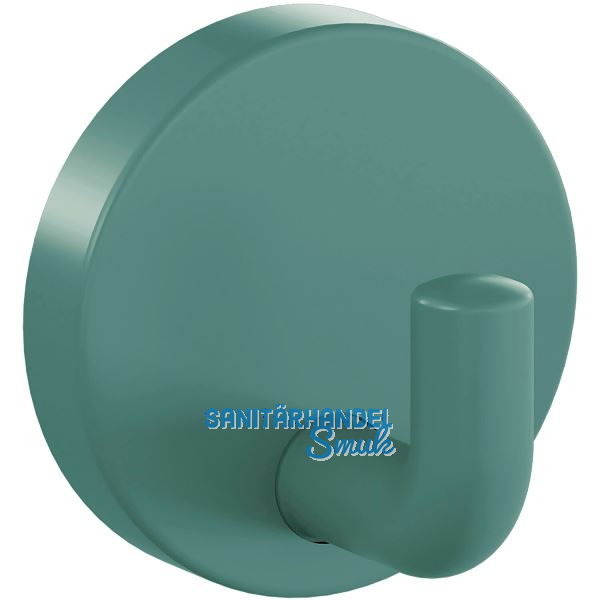 Mantelhaken HEWI 477.90B010 H�he 50 mm, Polyamid aquablau matt