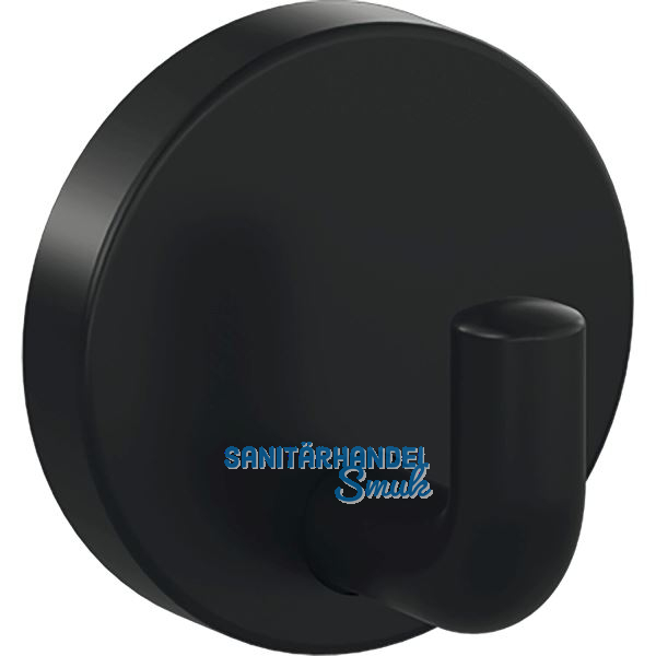 Mantelhaken HEWI 477.90B010 H�he 50 mm, Polyamid tiefschwarz matt