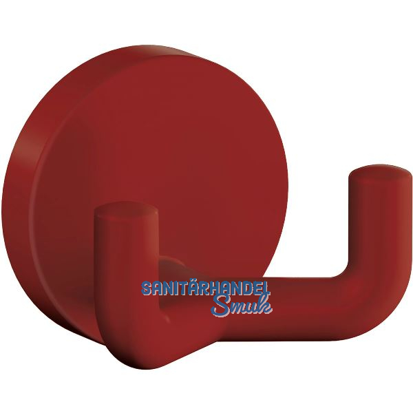 Mantelhaken HEWI 477.90B025 H�he 50 mm, Polyamid rubinrot matt