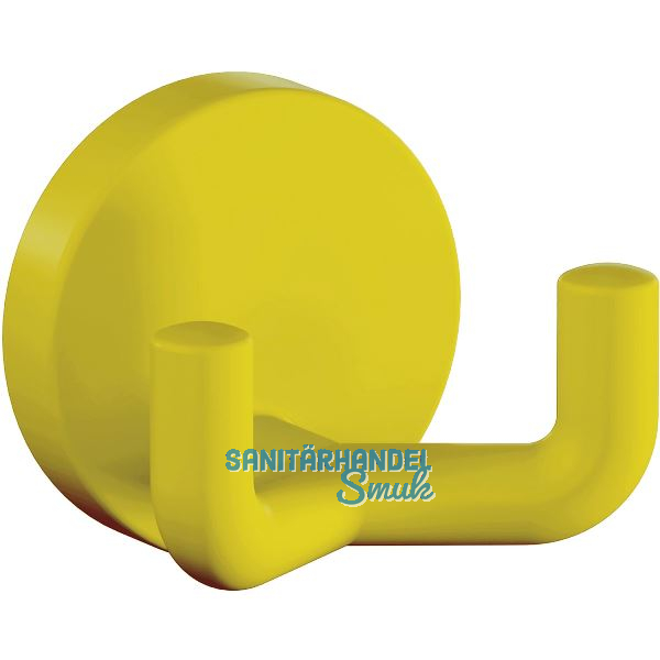 Mantelhaken HEWI 477.90B025 H�he 50 mm, Polyamid senfgelb matt