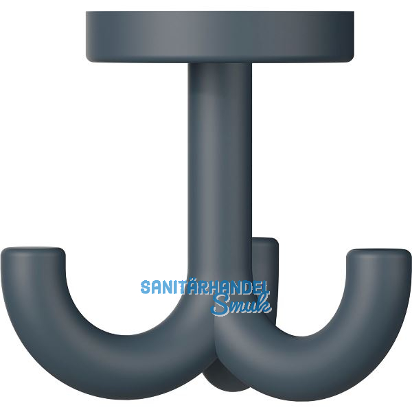 Dreifach-Drehhaken HEWI 477.90B050 H�he 70 mm,Polyamid anthrazit matt