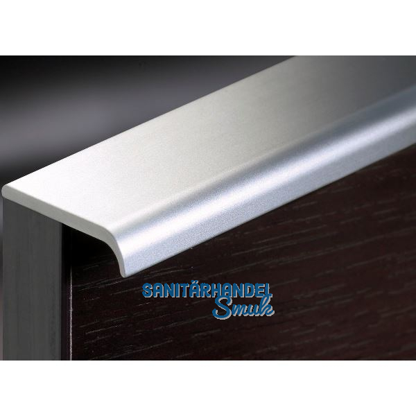 Griffleiste Akis L�nge 3000 mm, abl�ngbar, Aluminium natur eloxiert