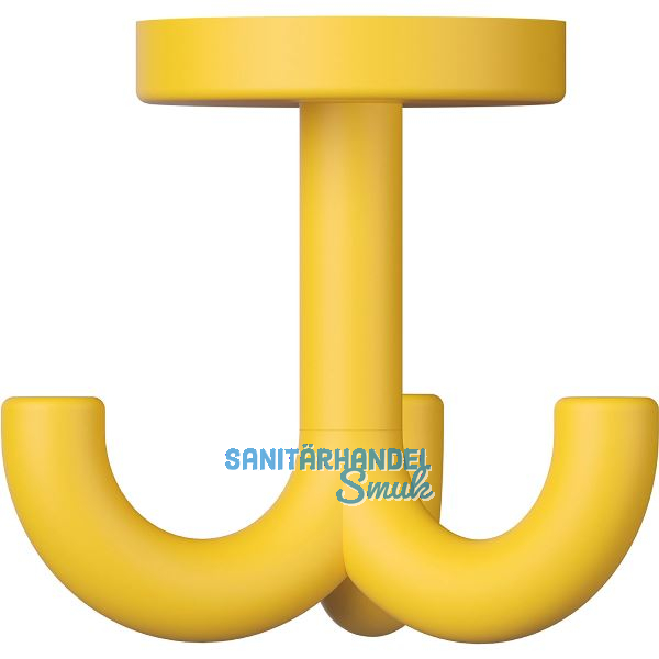 Dreifach-Drehhaken HEWI 477.90B050 H�he 70 mm,Polyamid senfgelb matt