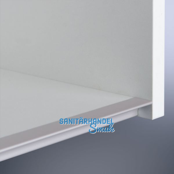 Griffleiste Amros L�nge 5000 mm, abl�ngbar, Aluminium Edelstahl Effekt