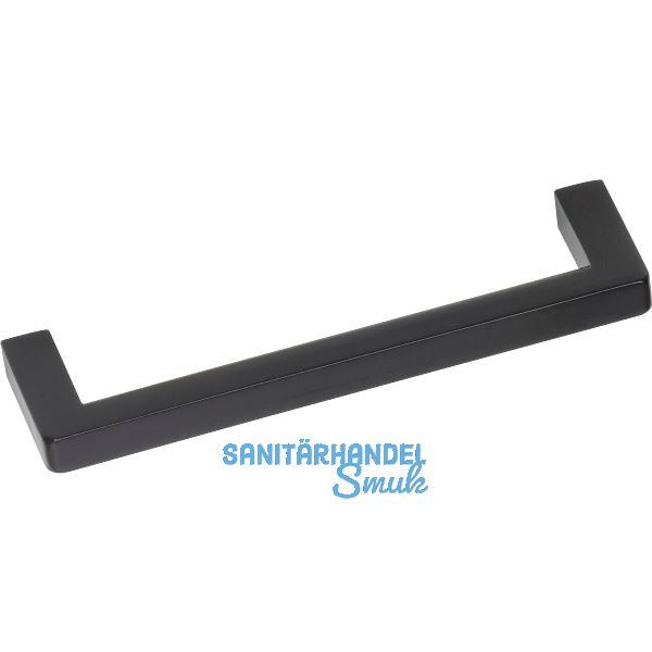 Griff Naoise LA 96 mm, Breite 104 mm, Zinkdruckguss schwarz matt lackiert