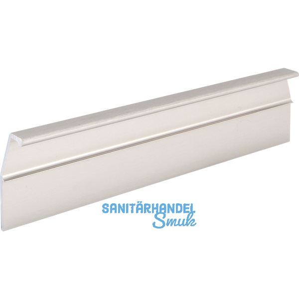 Griffleiste Alhena L�nge 2500 mm, abl�ngbar, Aluminium Edelstahl Effekt