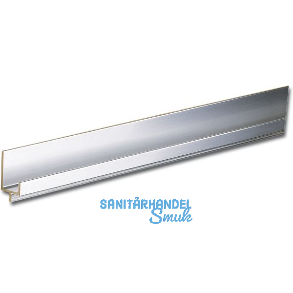 Griffleiste Aigina L�nge 2500 mm, abl�ngbar, Aluminium natur eloxiert