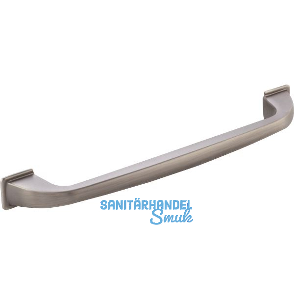 Griff Mansel LA 160 mm, Breite 192 mm, Aluminium Edelstahl Effekt dunkel