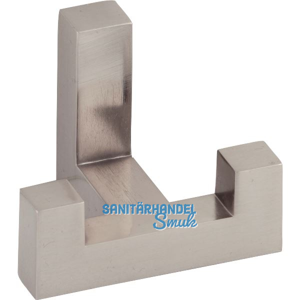 Mantelhaken Coats Breite 52 mm, H�he 40 mm, Zinkdruckguss Edelstahl Effekt