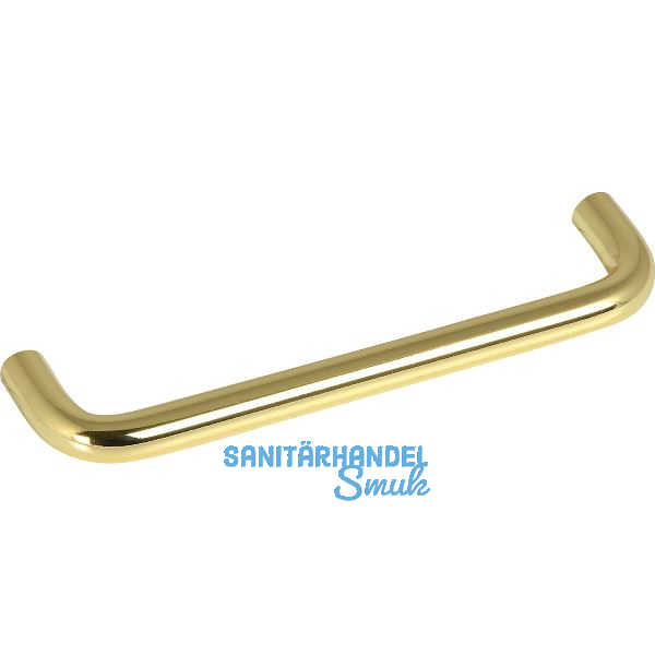 Griff Sulis � 10 mm, LA 128 mm, Breite 138 mm, Stahl vermessingt