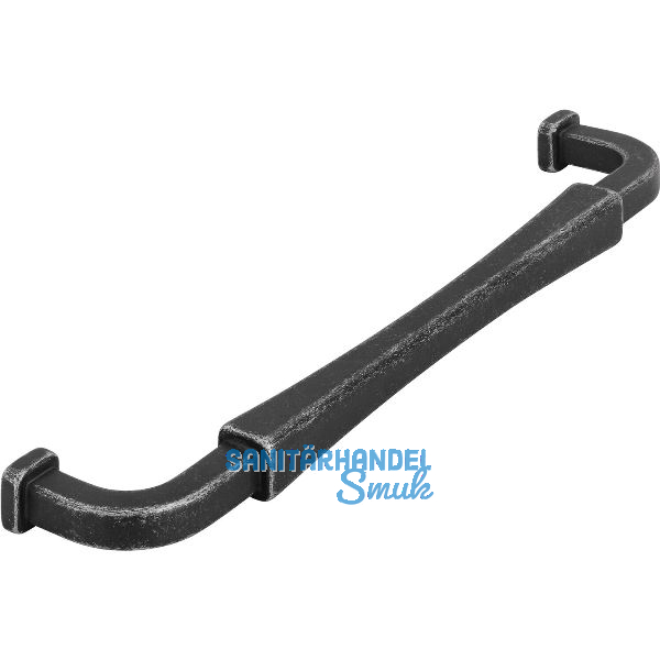 Griff Meret LA 160, Breite 171 mm, Zinkdruckguss eisenf�rbig matt getrommelt