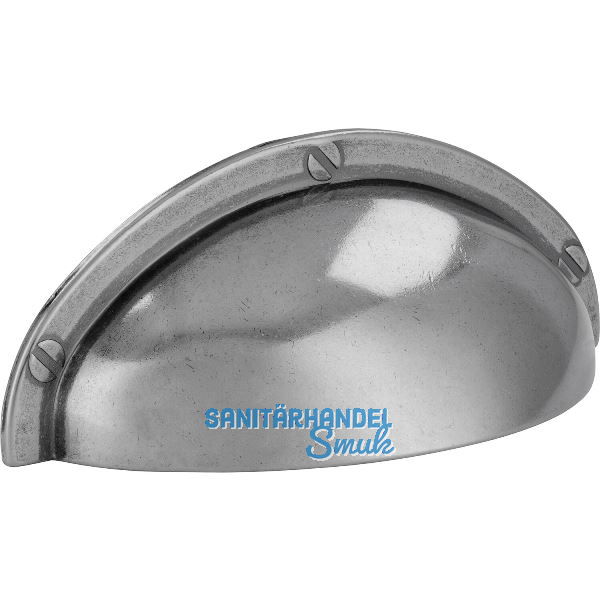 Muschelgriff Junit Breite 85 mm, H�he 31 mm, Zinkdruckguss altsilber