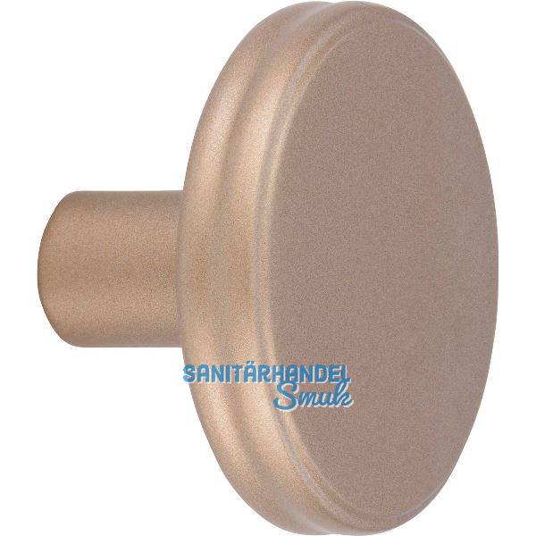 Knopf Isis � 35 mm, Tiefe 24 mm, Zinkdruckguss champagner