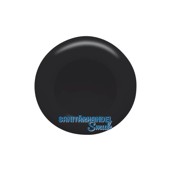 Muschelgriff HEWI 538.75ML � 75 mm, Polyamid tiefschwarz gl�nzend