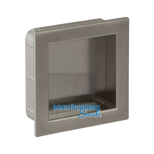 Muschelgriff Ladra Breite 56 mm, Einlassma� 50 x 50 mm, ZN Edelstahl Effekt